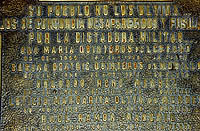 Homenajes a los Desaparecidos de Concordia