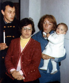 Susana, hija y familia