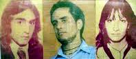 Dami&aacute;n Cabandi&eacute; su hijo Juan y Alicia Alfons&iacute;n