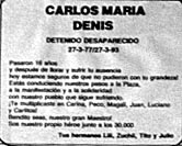 Aviso de Desaparicion