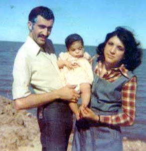 Edmundo e Ileana con su hija Soledad