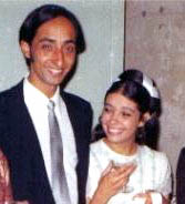  Clara Josefina en su boda con Carlos Tuda