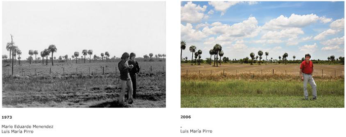 Mario Men&eacute;ndez y su amigo Luis Piro