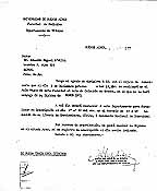 carta sobre el diploma