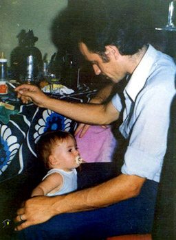 Armando Fioritti con su hija Margarita