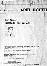 Aviso sobre su desaparici&oacute;n