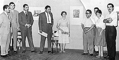 Francisco en un Encuentro Cultural en los 60