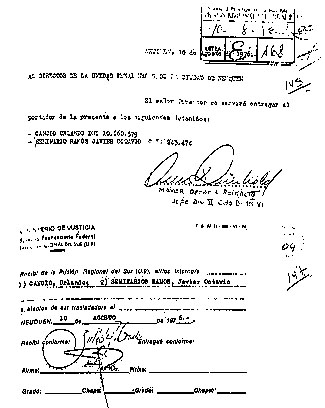 "Un recibo, despreciable papelito"